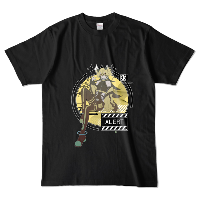カラーTシャツ - L - ブラック (濃色)