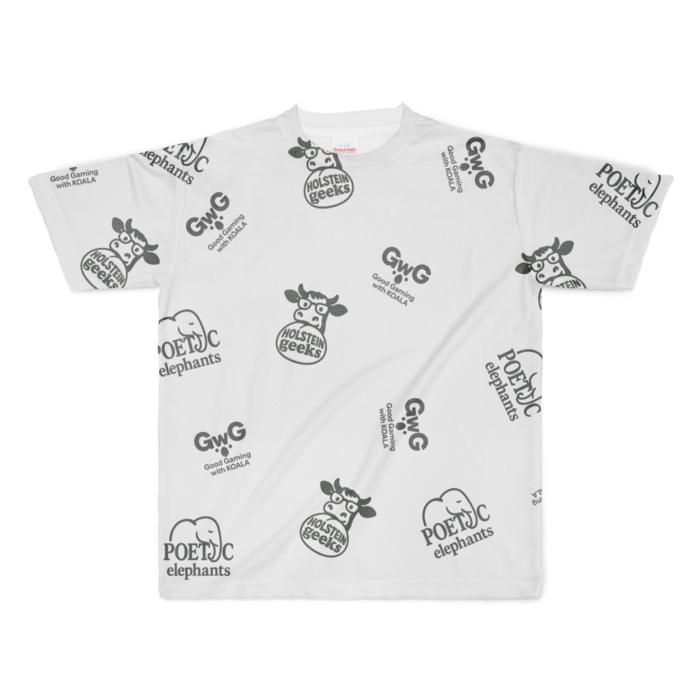 フルグラフィックTシャツ - XL - 両面印刷