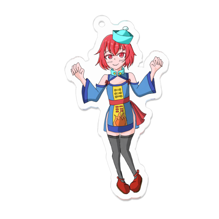 アクリルキーホルダー - 70 x 70 (mm)