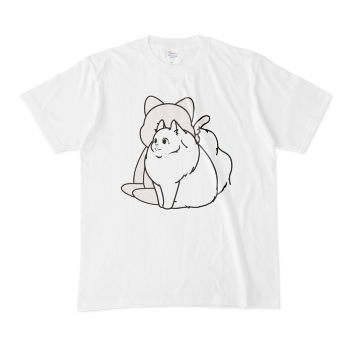Tシャツ - M - 白ぬいぐるみ