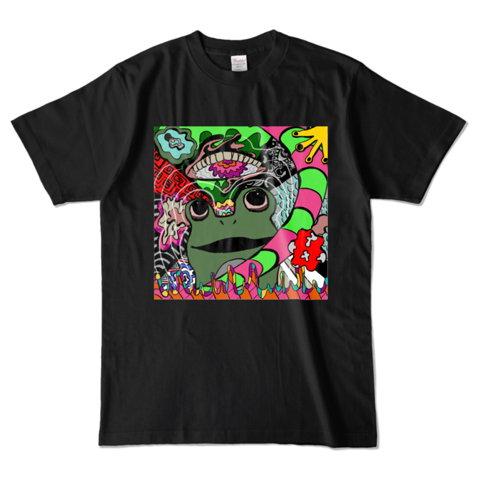 カラーTシャツ - L - ブラック (濃色)
