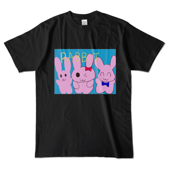 カラーTシャツ - L - ブラック (濃色)