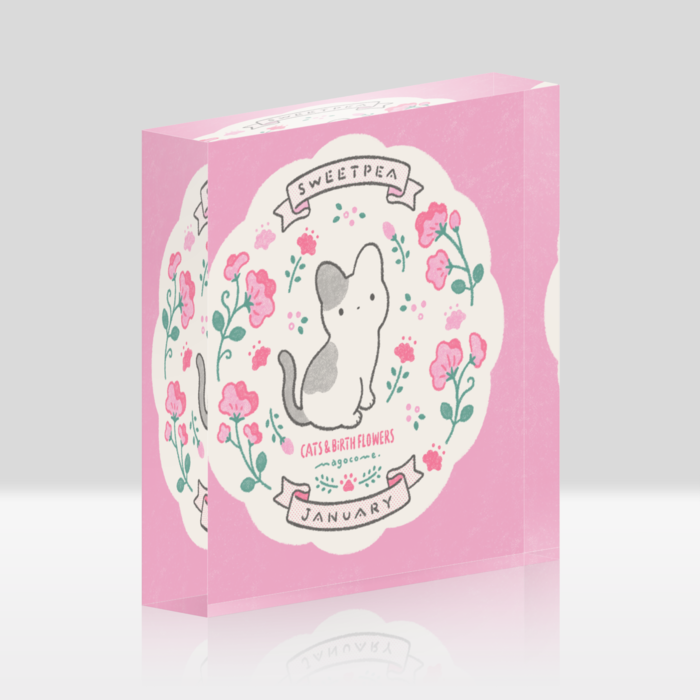 アクリルブロック - 100x100mm