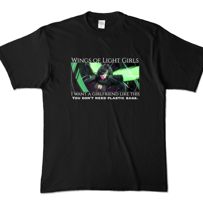 カラーTシャツ - XL - ブラック (濃色)