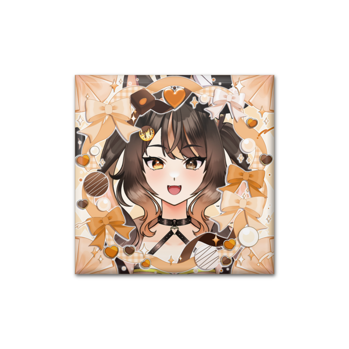 缶バッジ - 四角形40mm