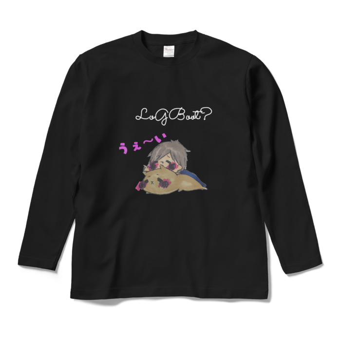 ロングスリーブTシャツ - M - ブラック