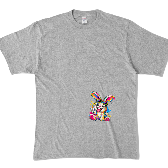 カラーTシャツ - XL - 杢グレー （濃色）