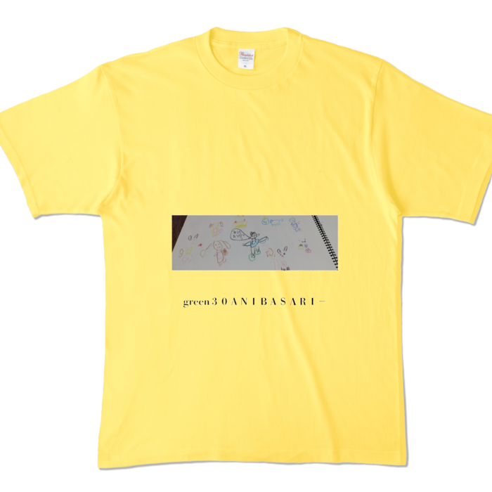 カラーTシャツ - XL - イエロー (濃色)