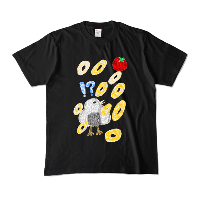 カラーTシャツ - M - ブラック (濃色)