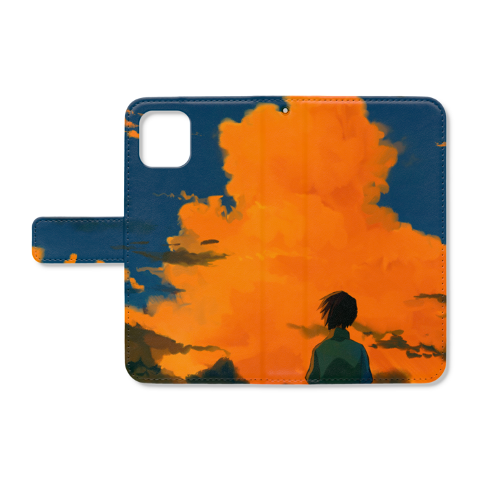 手帳型iPhoneケース - iPhone11 - ストラップ穴 あり