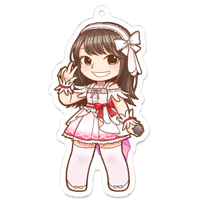 アクリルキーホルダー - 70 x 70 (mm)