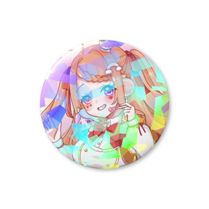 ホログラム缶バッジ - 56mm