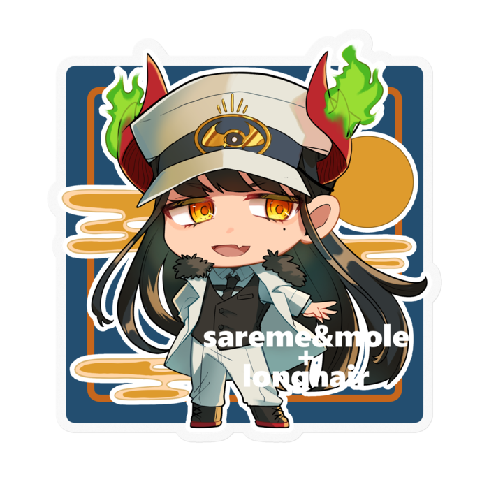 長髪くん