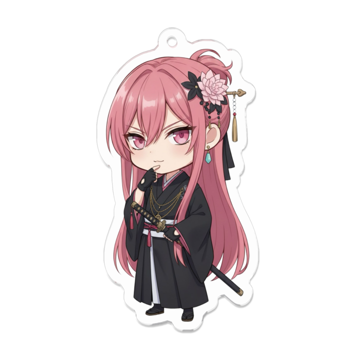 アクリルキーホルダー - 70 x 70 (mm)