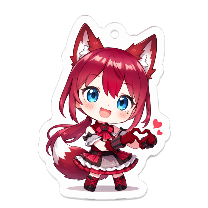 アクリルキーホルダー - 50 x 50 (mm)