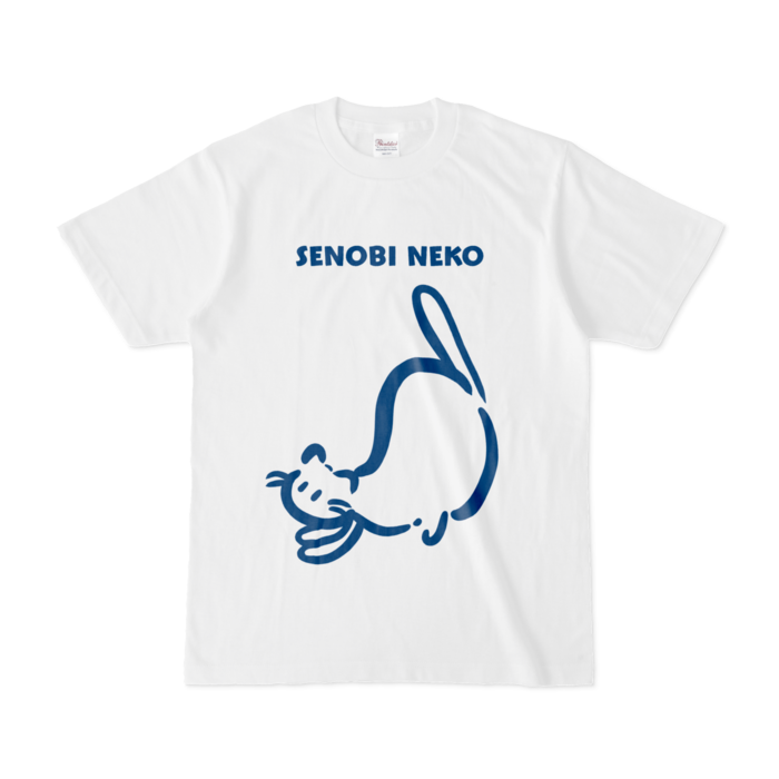 白Tシャツ - S - ブルー