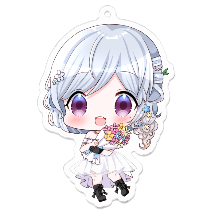 アクリルキーホルダー - 70 x 70 (mm)