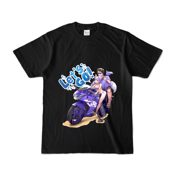 カラーTシャツ - S - ブラック (濃色)