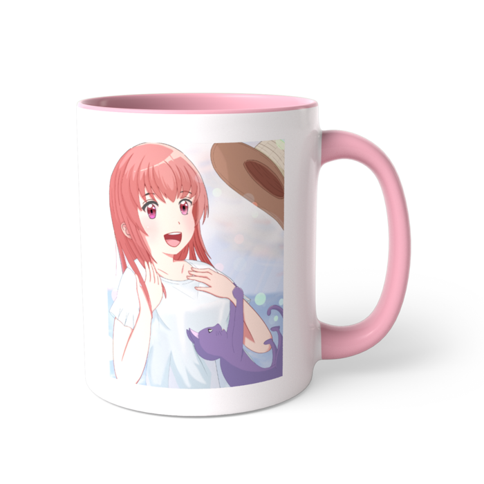 ツートンカラーマグカップ - 直径 8.2cm / 高さ 9.5cm