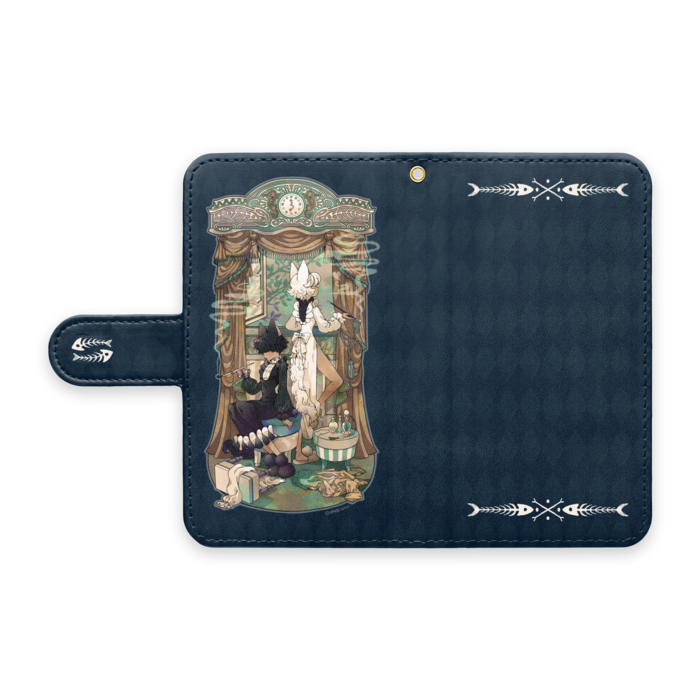 手帳型Androidケース - S - ストラップ穴 あり