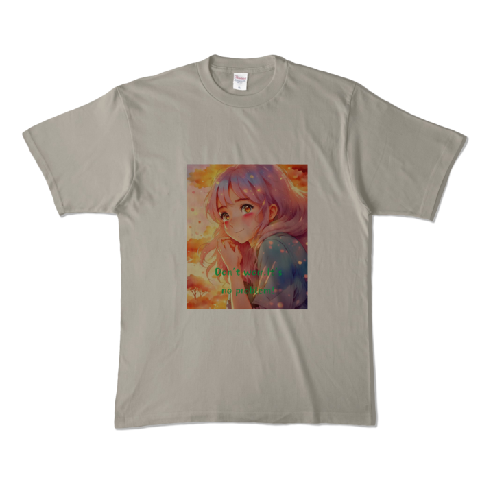 カラーTシャツ - XL - シルバーグレー (淡色)