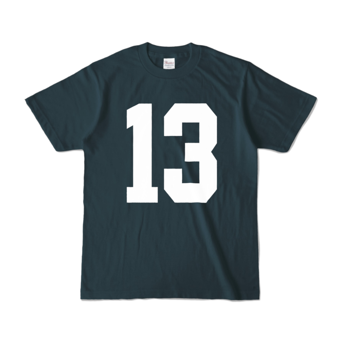 No.13 Tシャツ デニム色- S