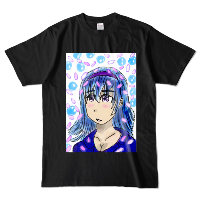 カラーTシャツ - L - ブラック (濃色)