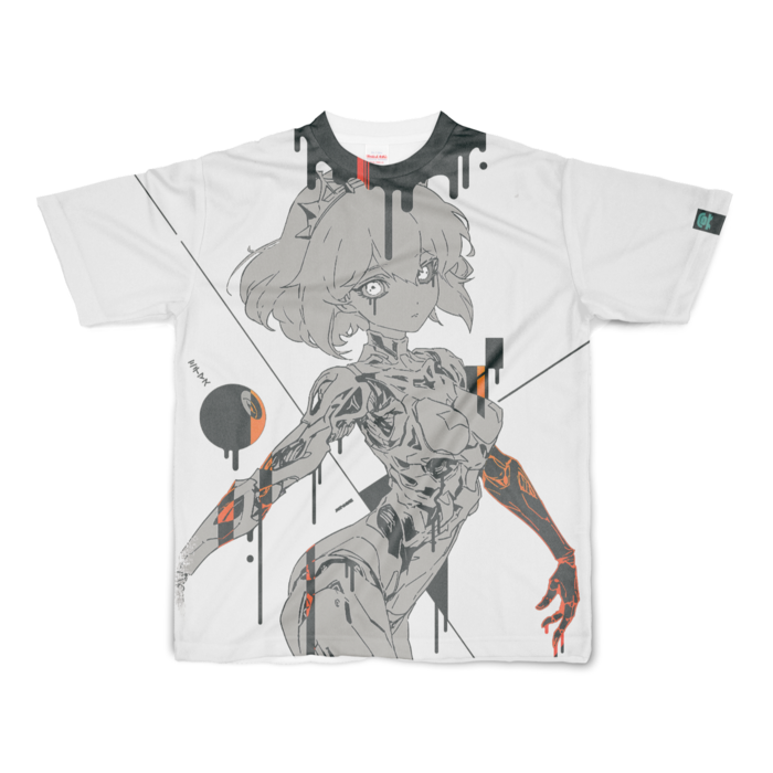 フルグラフィックTシャツ - S - 正面印刷のみ