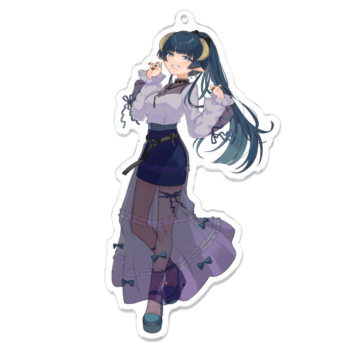 アクリルキーホルダー - 100 x 100 (mm)