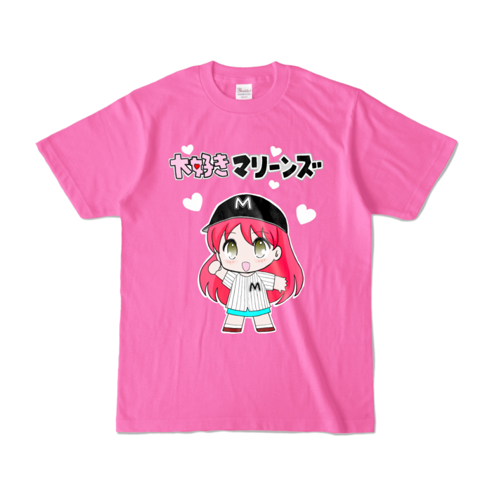 カラーTシャツ - S - ピンク (濃色)
