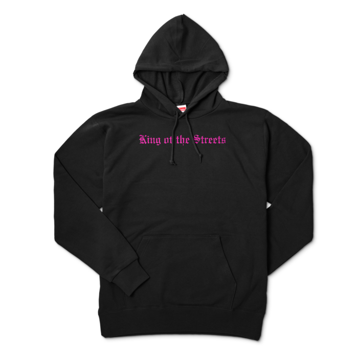 bull hoodie black/binky XL