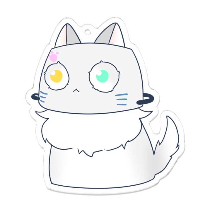 アクリルキーホルダー - 70 x 70 (mm)