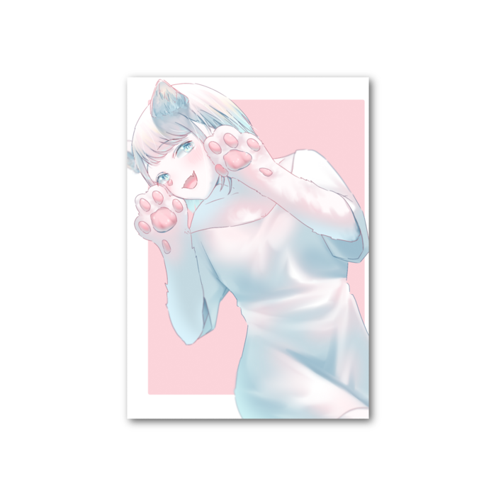 フォト風カード - 縦 - 片面