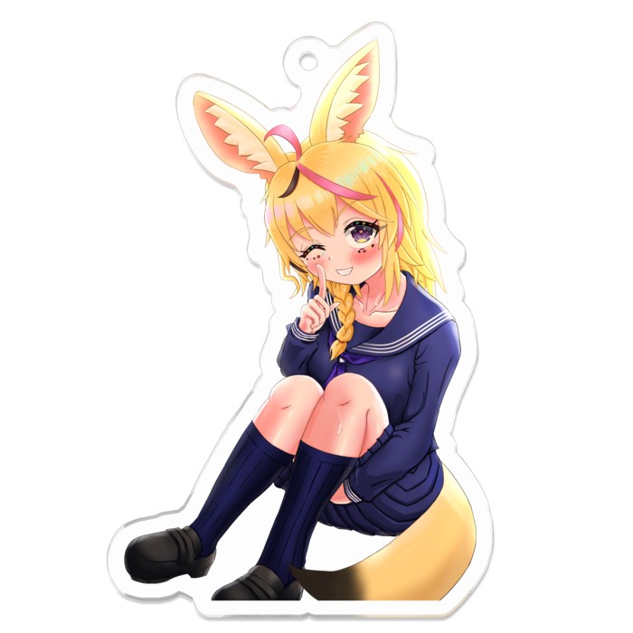 アクリルキーホルダー - 70 x 70 (mm)