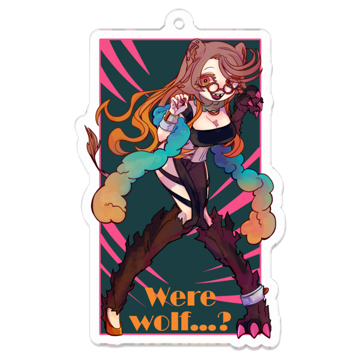 アクリルキーホルダー - 70 x 70 (mm)