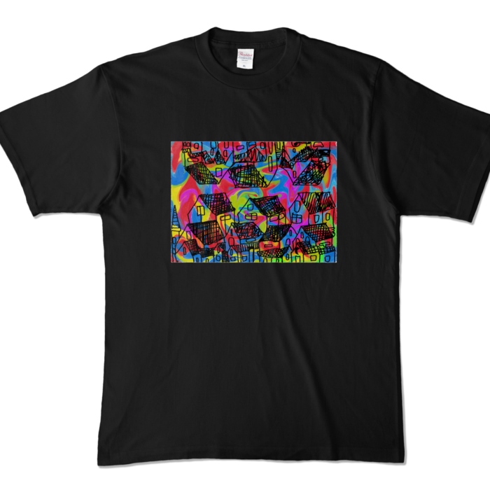 カラーTシャツ - XL - ブラック (濃色)