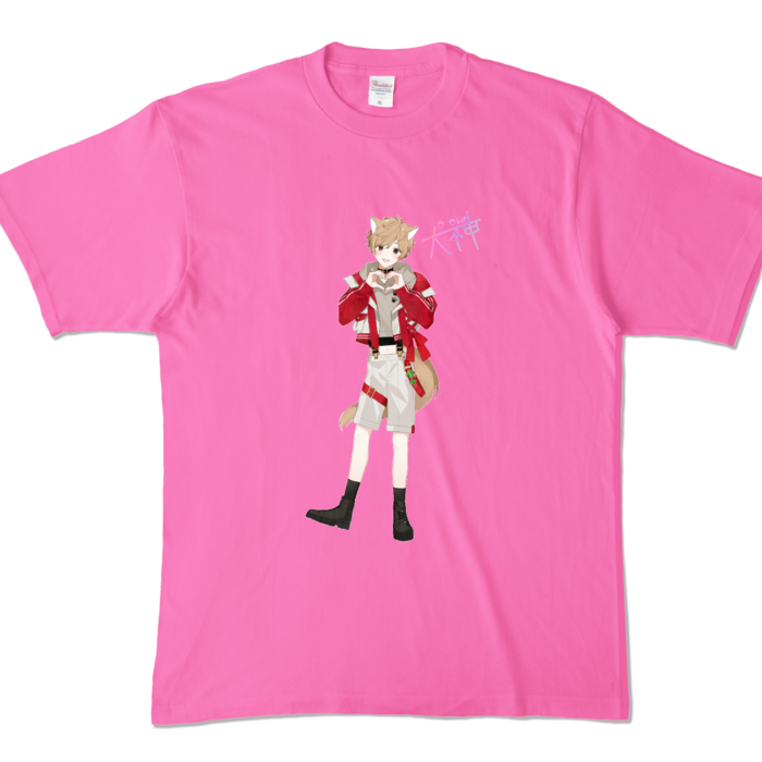 カラーTシャツ - XL - ピンク (濃色)