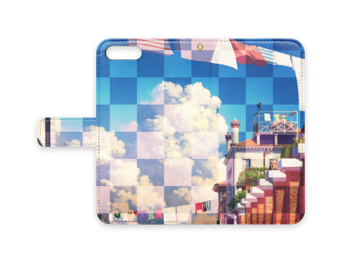 手帳型iPhoneケース - iPhone 8 Plus / 7 Plus - ストラップ穴 あり