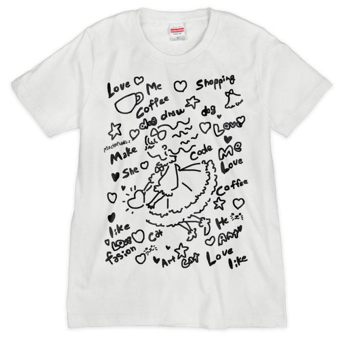 Tシャツ(シルクスクリーン印刷) - S - 1色