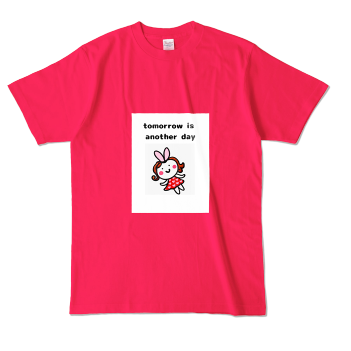 カラーTシャツ - L - ホットピンク (濃色)