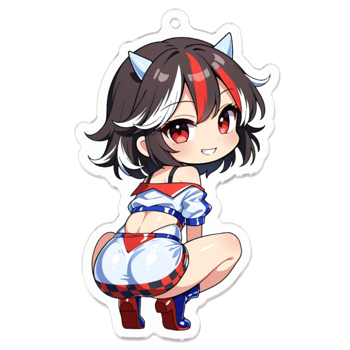 アクリルキーホルダー - 70 x 70 (mm)(キャラのみ)