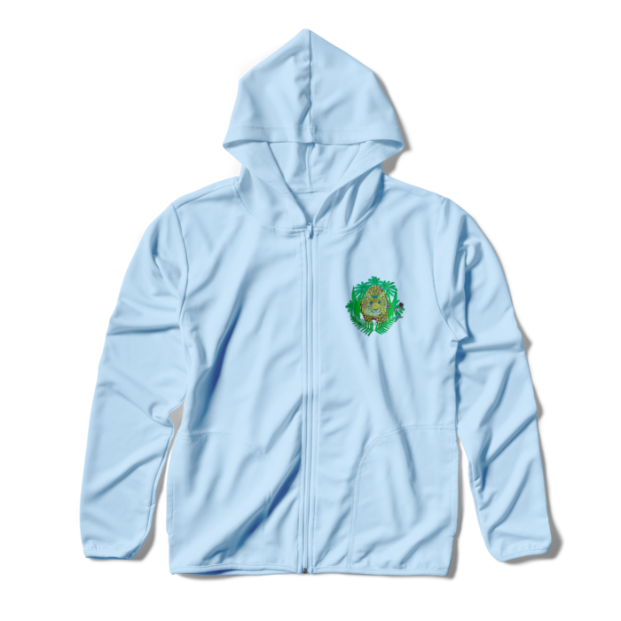 ジップパーカー - S - ライトブルー