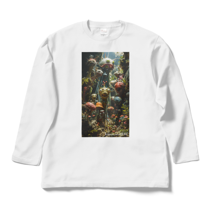 ロングスリーブTシャツ - L - ホワイト