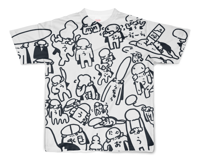 フルグラフィックTシャツ - S - 両面印刷