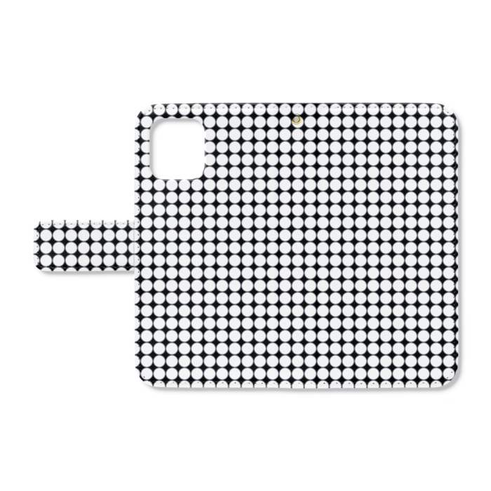手帳型iPhoneケース - iPhone12 mini - ストラップ穴 あり