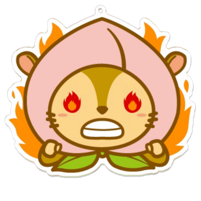 アクリルキーホルダー - 100 x 100 (mm)