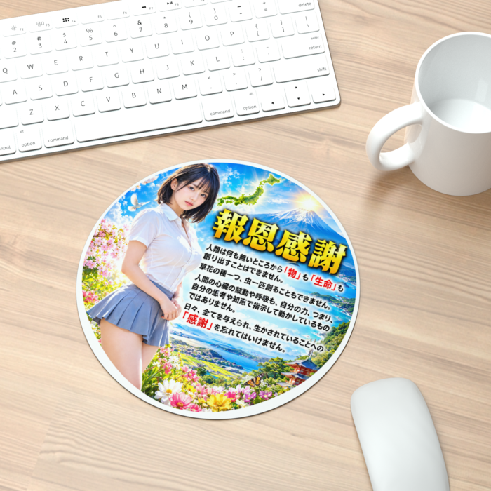 マウスパッド - 丸型