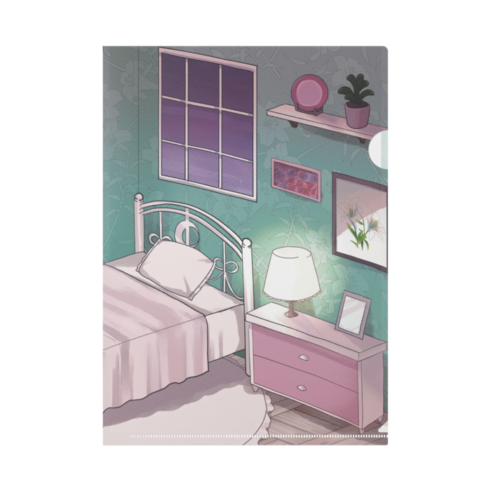 クリアファイル お部屋