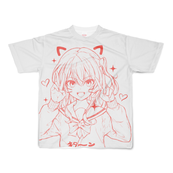 フルグラフィックTシャツ - S - 正面印刷のみ