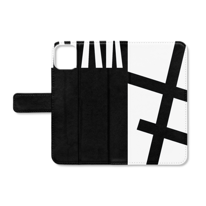 手帳型iPhoneケース(春服) - iPhone11ProMax - ストラップ穴 なし